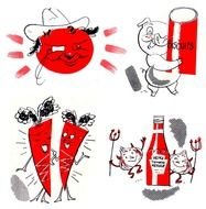 Funny Ketchup Clip Art