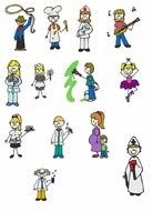 Occupations Clip Art N6
