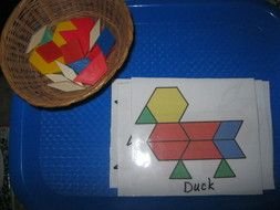 Preschool training, colorful Shapes
