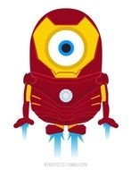 Despicable Me Minions As Superheroes N12