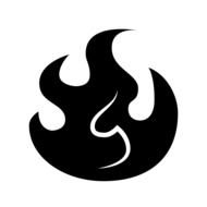 Skylanders Fire Element Logo drawing