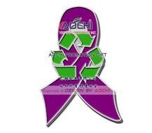 Purple Cancer Ribbon Clip Art Picture