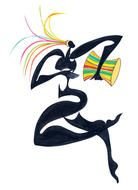 African Drum Clip Art N47