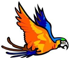 Vintage Bird Clip Art N15
