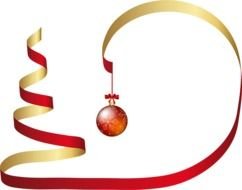 Christmas Ribbon N6