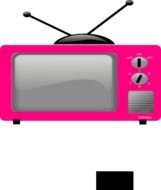 Big Screen TV Clip Art N3