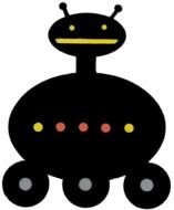 black robot