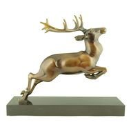 Leaping Stag Drawing Of A Deer By Gh