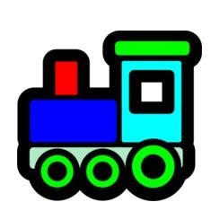 Toy Train Clip Art N44