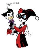 Harley Quinn as a graphic image