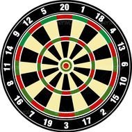 Dart Board Clip Art N50