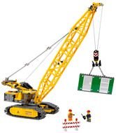 Picture of lego workers and crane