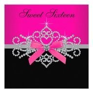 Hot Pink And Black Decorations