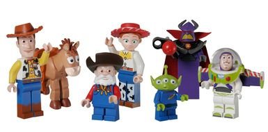 Colorful LEGO Toy Story
