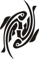 Pisces Tribal Tattoo Drawings