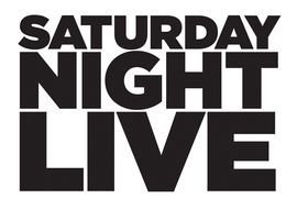 saturday evening live logo on a white background