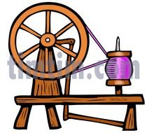 Spinning Wheel Cartoon