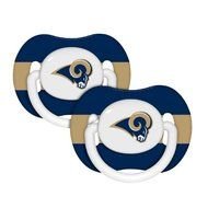 St Louis Rams Pacifier Set 2 Pack