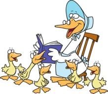 Mother Goose Clip Art N18