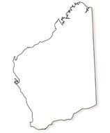 Australia Map Outline N4