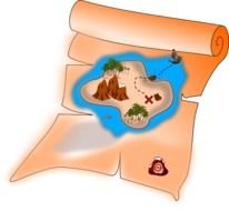 Treasure Map Clip Art N36