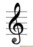 Treble Clef Clip Art N22