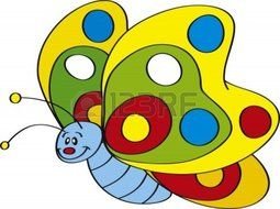 Clip art of Cute Butterfly