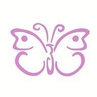 Cute Butterfly Clip Art N24