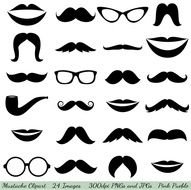 Mustache Clip Art N68