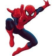 drawn spiderman with outstretched hand