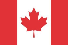red and white Canada Flag, drawing