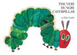 Very Hungry Caterpillar green drawing