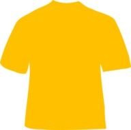 T Shirt Clip Art Gold N2