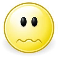 Worried Face This Image Rendered As Png