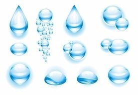Water Drop Vector drawing