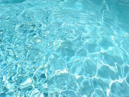 graphic image of pool water