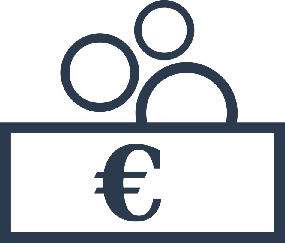 Money Symbol e Clip Art drawing