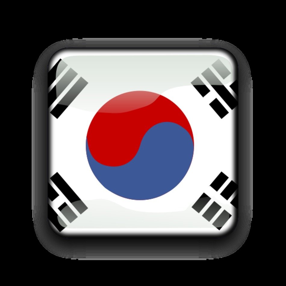 South Korean Flag Clip Art N4