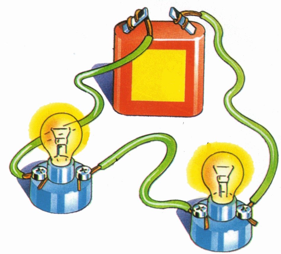 Series Circuit Clip Art drawing