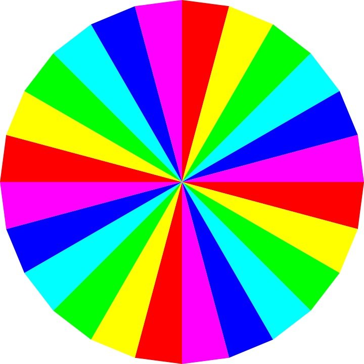 Colored Circles Clip Art N6