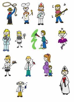 Occupations Clip Art N6