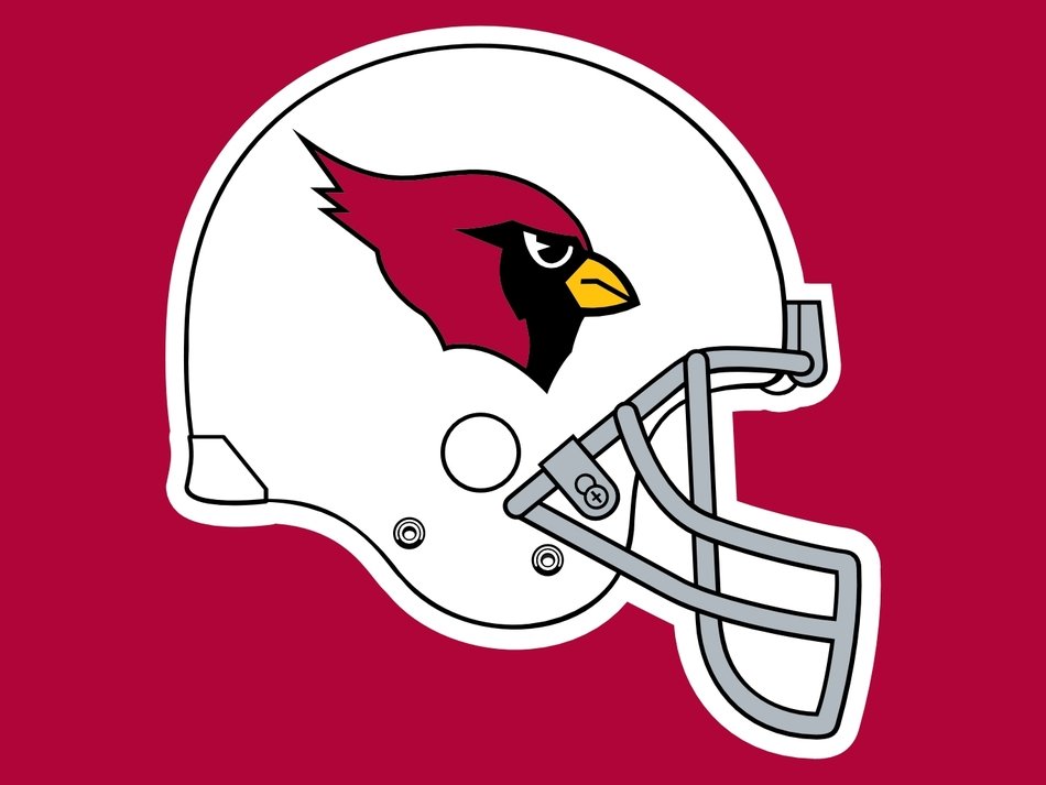 NFL Arizona Cardinals on Helmet