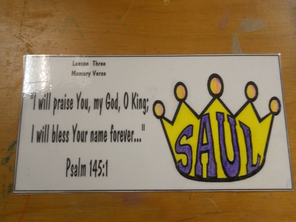 Saul As King Of Israel drawing