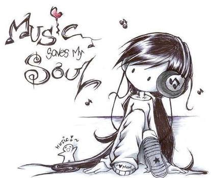 Cute Music Drawings