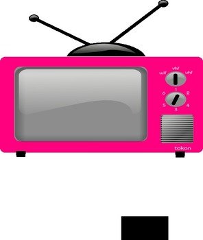 Big Screen TV Clip Art N3