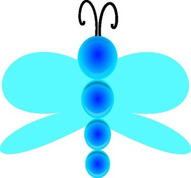 Cute Cartoon Fly Clip Art N2