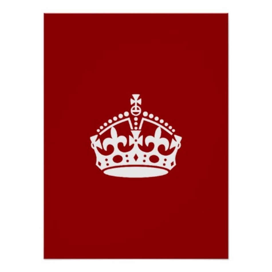 How To Draw Keep Calm Crown