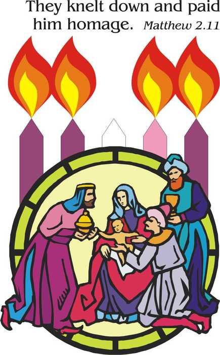 Advent Clip Art drawing