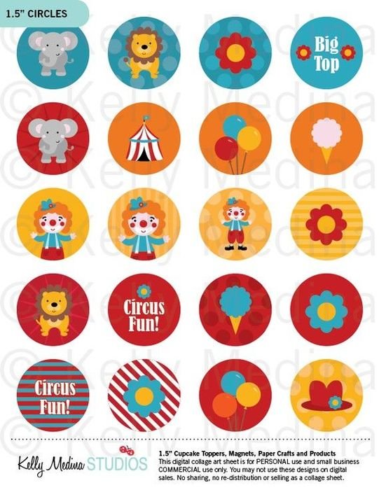 Free Large Circus Printables