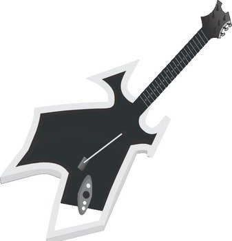 Electric Guitar Clip Art N55